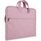 Arabulalaca Macbook Pro 14 Inç 2026 A3427 M5 Max Çipli Koruma Taşıma Çantası ÖLÇ:25-36CM Pembe