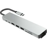 Arabulalaca MACBOOK Pro 14 Inç A3427 M5 Max Işlemci 2026 Ethernet USB Type-C Hub HDMI Girişi Çevirici 8in1 Çevirici Adaptör