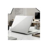 ARABULALACA Macbook Pro 14 Inç A3434 Işlemci Parlak Şeffaf Doku Kılıf Hardcase Tuş+Ekran Koruyucu 3 Lü Set