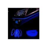 Araç Araba İçi Torpido Ledi Renkli ip Neon Led 2 Metre Mavi Neon