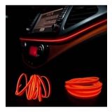 Araç Araba İçi Torpido Ledi Renkli İp Neon Led 2 Metre Turuncu