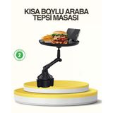 Araç Bardaklık Tepsisi 360° Dönebilen Kol Ayarlı Geniş Yemek Alanlı P99924s541