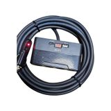 Araç Çakmak Uzatma Kablosu Çakmaklık Çoklayıcı LCD Ekranlı USB, Type-C çıkışlı 12 Volt 10 Amper 120 WAT 2 X1,5mm TTR Bakır 5 Mt-Siyah-YT-OT733