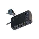 Araç Çakmaklık Çoğaltıcı Usb Type-C Şarj Aleti Mt-A9875