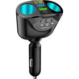 Araç Çakmaklık Şarj Adaptörü Hızlı Şarj 2 USB 1 Type-C 2 Çakmaklık Araç Şarj Cihazı Modem Şarj