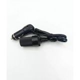 Araç Çakmaklık Uzatma Kablosu 12-24 Volt 10 Amper 2 X1 Mm Ttr Bakır 75Cm-Siyah