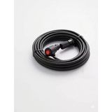 Araç Çakmaklık Uzatma Kablosu 12-24 Volt On/Of Anahtarlı 16 Amper Yüksek Güç Çeken Cihazlara Özel 2 X1,5mm TTR Bakır 10 Mt-Siyah