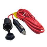 Araç Çakmaklık Uzatma Kablosu 12v/24v çakmak uzatma kablosu 15A 180w