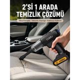 Araç El Süpürgesi Hava Pompası Kombinasyon