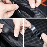 Araç Ev Ofis Çok Amaçlı Kaydırmaz Çift Taraflı Cırt Velcro Bant 16’Lı Set 23X70mm Siyah