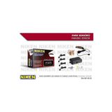Araç Geri Park Sensörü Türkçe Ses Led Ekranlı 12volt. 22mm. Niken Gri AEM PS03T g_97c650
