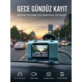 Araç Güvenlik Kamerası Öne Bakan Yol Kayıt Cihazı Yeni Nesil