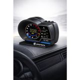 Araç HUD Head Up Display P6 OBD2 + GPS Dijital Gösterge Hız RPM Sıcaklık Alarm Çok Fonksiyon