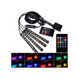 Araç İçi Ayak Altı Rgb 9 Led Kumandalı Oto Şerit Aydınlatma - 418154473