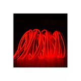 Araç İçi Neon Aydınlatma Led Göğüs Torpido Ledi Neon İp Led Kırmızı 2 Metre