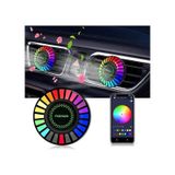 Araç Içi Rgb Sese Duyarlı Ekolayzer Led Işıklı Koku