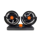 Araç İçi Vantilatör Fan Çift başlıklı 12Cm 12Volt - Ultra Yüksek