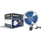 Araç Içi Vantilatör Mavi Mandallı 12VOLT 8 Inç Niken
