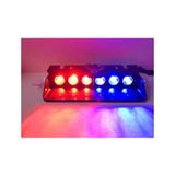 Araç Içi Vantuzlu Çakar Lamba Kırmızı-Mavi 12V 6 Ledli 7 Modlü (487261356)