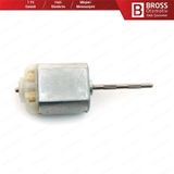 Araç Kapı Depo Kilit Dikiz Ayna Tamir İçin Fc280 12v Dc 24.6 Mm Yivli Şaft Motor