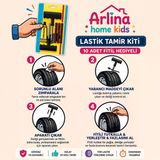 Araç Motosiklet Lastik Tamir Seti +10 Adet Fitilli