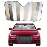 Araç Ön Cam Katlanabilir Güneşlik Uv ve Isı Koruma Renault Megane Fiat Egea Hyundai I20 Opel Astra