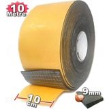 Araç Oto Ses Isı Yalıtım 10Cm X 10Mt 9Mm Yapışkanlı Kauçuk Izolasyon Malzemesi Yalıtım Bandı