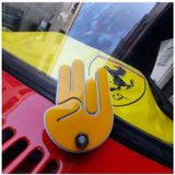 Araç Parça Universal Jdm Silecek Süsü 1 Paket 2 Adet Sarı Renk