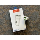 Araç Şarj Aleti USB Şarj Araba Çakmaklık C-30 - Beyaz