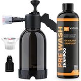 Araç Yıkama Aparatı 2lt Köpük Püskürtücü El Pompası, Viogen Chemical Prewash Shampoo 700 ml