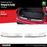 Aracım Oto Aksesuar S-Dizayn Nissan Qashqai 2 Krom Bagaj Iç Eşiği 2014-2017