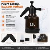 Aracım Temiz Profesyonel Xl Köpük ve Sıvı Ürün Pompası 2.5 Lt