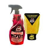 ARACINIZ İÇİN EN İYİSİ T-RAX Demir Tozu Temizleyici Ve Uygulama Yıkama Eldiveni %100 Fiber Bez 2'li Set 500ml