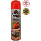 Aracınız Için En Iyisi T-Raxtrax Torpido Deri Plastik Için Parlatıcılı Silikon Çilek Kokulu Parfüm Sprey 200ML