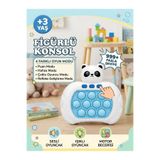 ARAD PRO Figürlü Işıklı ve Sesli Akıllı Popit El Konsolu - Zeka ve Hafıza Geliştirici Eğitici Oyuncak (4 Mod, 999+ Seviye)