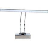 Aral LED 35 cm 4 Watt Krom Kasa Beyaz Işık Ledli Tablo Resim Ayna Aplik Aydınlatma