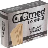 Aramed Ahşap Dil Çubuğu (Abeslang) 14 cm 100 Adet Yuvarlak Kenarlı Pürüzsüz Tasarım