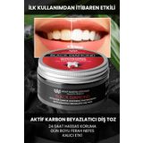 Arap Makyaj Dünyası 50 GR Black Diamond Aktif Karbon Diş Beyazlatma Tozu