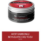 Arap Makyaj Dünyası Diş Beyazlatıcı Toz 50 gr Aktif Karbon Sararma ve Ağız Kokusu Önleyici