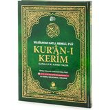Arapça Türkçe Okunuşlu ve Mealli Kuranı Kerim - Üçlü Kuran - Cami Boy - Yeşil Renk - Merve Yayınları