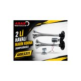 Arar 2 Lİ HAVALI MARİN KORNA (KOMPESÖRSÜZ)-ARR3311