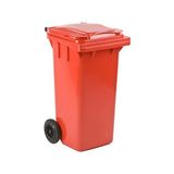 Arar Çöp Konteyner 120 Lt - Kırmızı