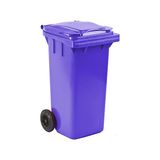 Arar Çöp Konteyner 120 Lt - Mavi