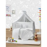 Aras Bebe 60x120 cm Beyaz Sedef Uyku Seti