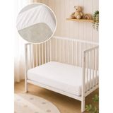 Aras Bebe Lastikli Bebek Çarşafı 70x120 - Beyaz