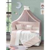Aras Bebe Sedef Uyku Seti 60x120 cm - Pembe Standart