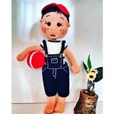 Aras Bebek Amigurumi Organik Oyuncak