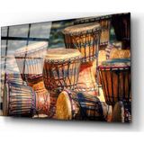 Aras Glass Art Djembe Cam Tablo