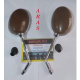 Aras Moto Araro Cappucino 125 Cc - 50 Cc Ayna Takımı Kahve Renk (Koyu Kahve )-