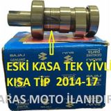 Aras Moto Bajaj Pulsar Ns 200 ,Rs 200 Eksantrik Mili Tek Yivli Kam Mili Euro 3 Orjinal 2014-2017-